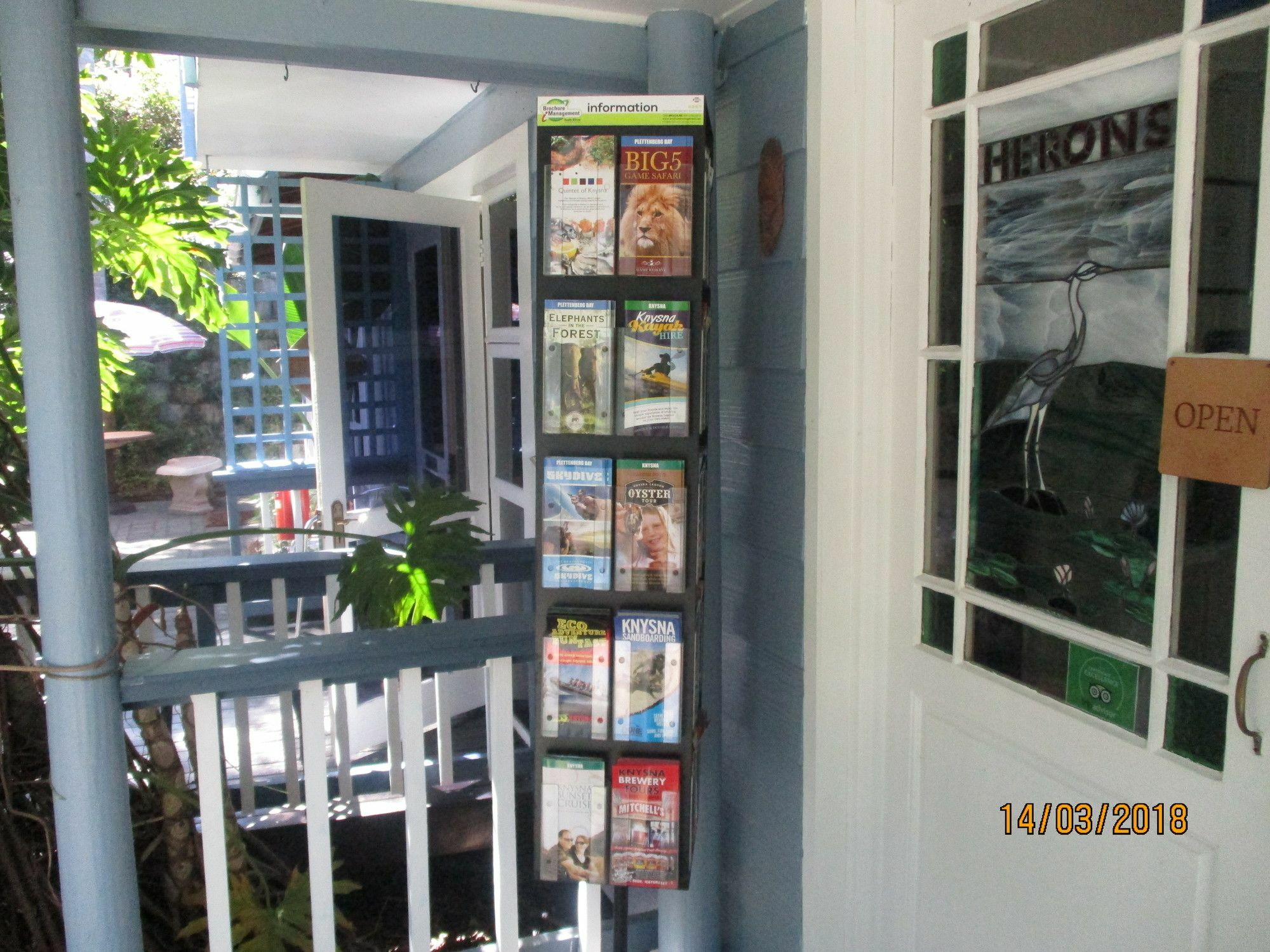 Knysna Herons Guest House Eksteriør bilde